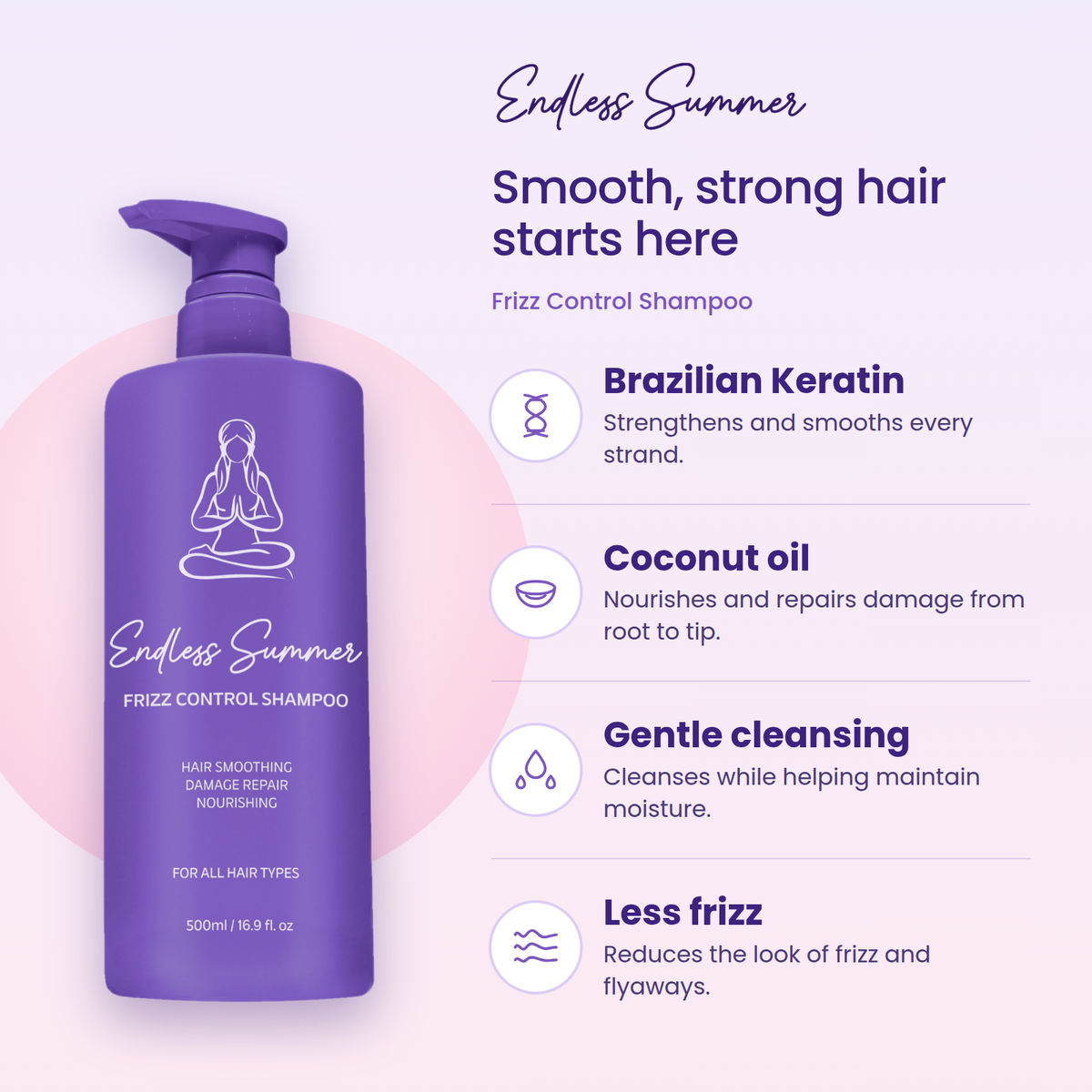 Endless Summer Frizz Control Shampoo – view 5