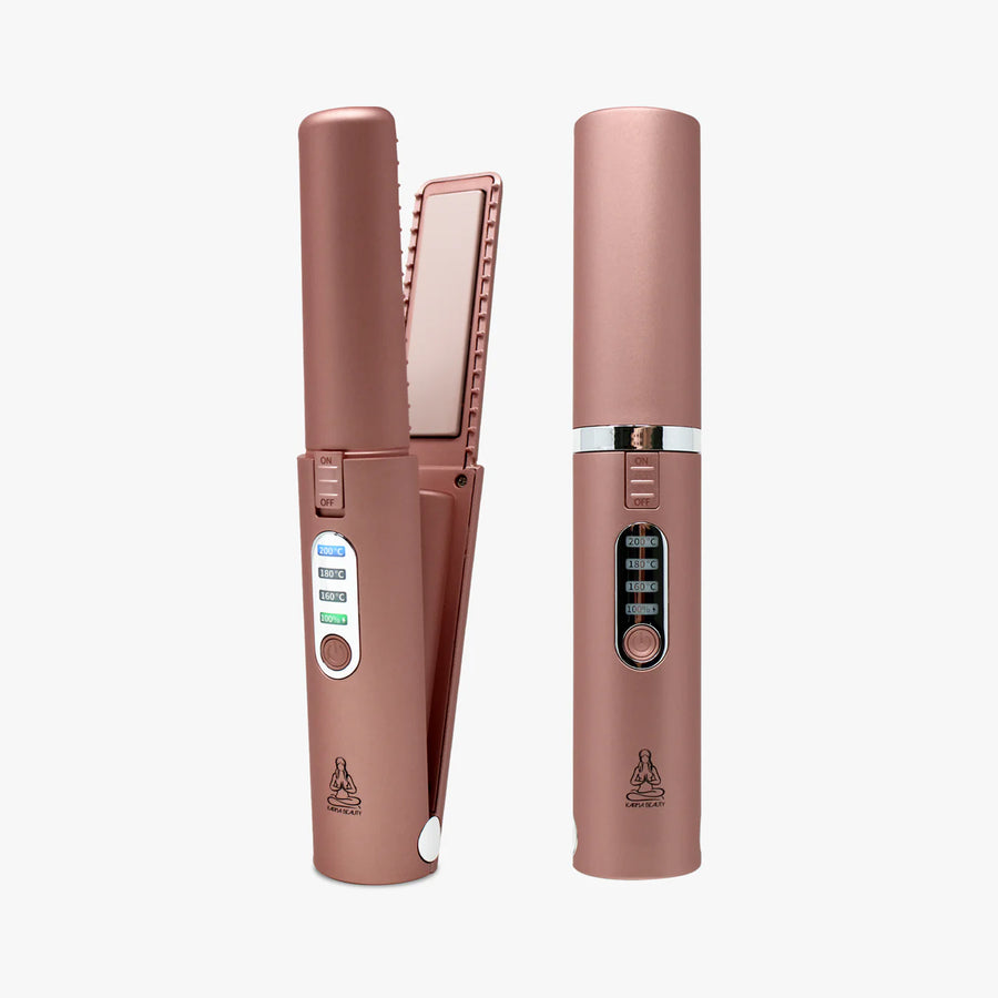 Style & Go Portable Cordless Hair Straightener for On-the-Go Styling