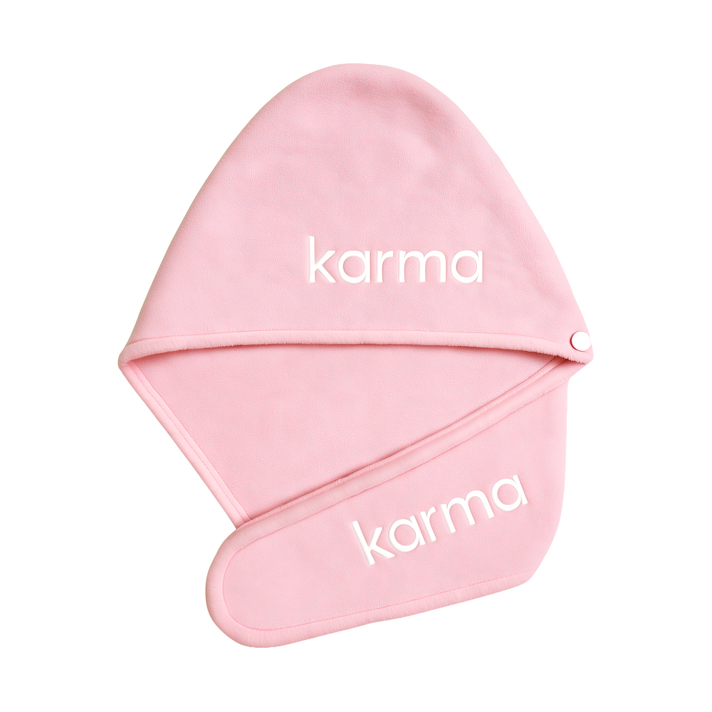 Glow Down Microfiber Hair Towel