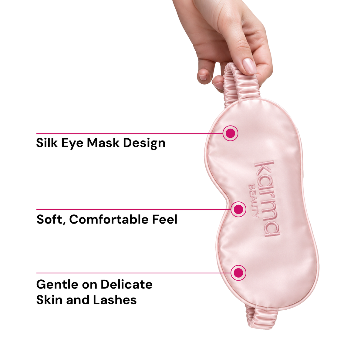 Beauty Sleep Silk Eye Mask – view 4