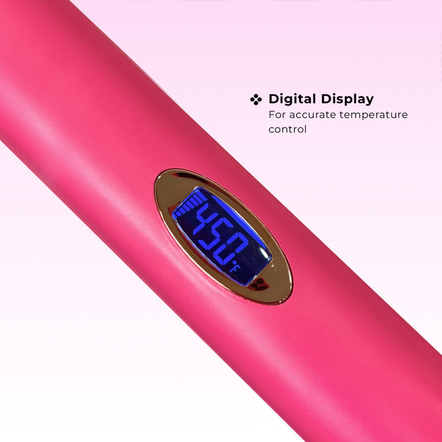 Pretty Pink 1" Infrared Flat Iron – view 2