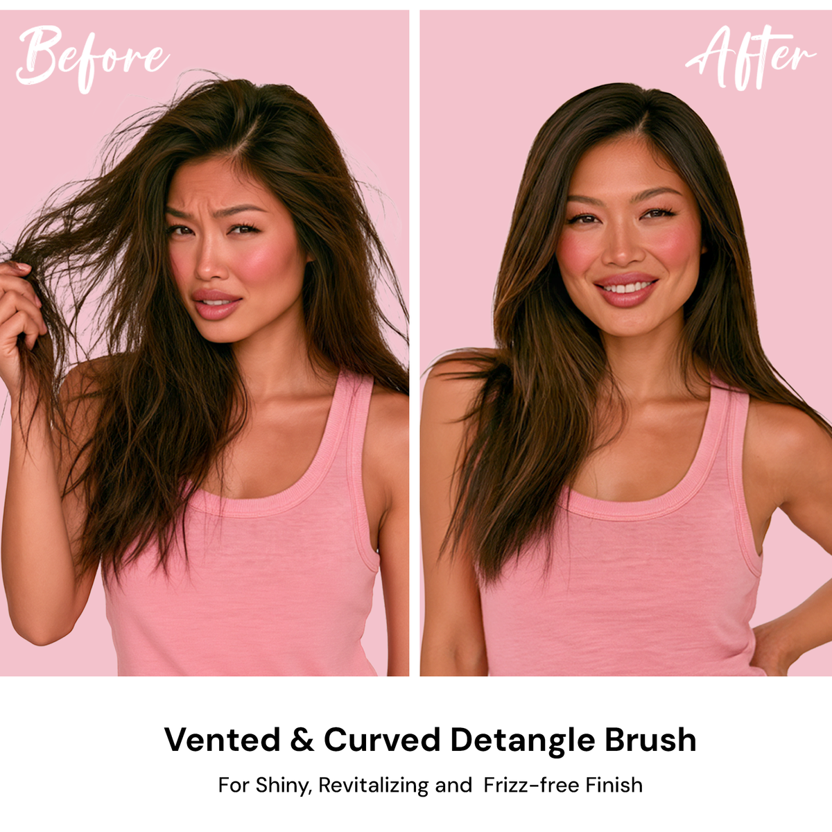 Vented & Curved Detangle Brush – view 4
