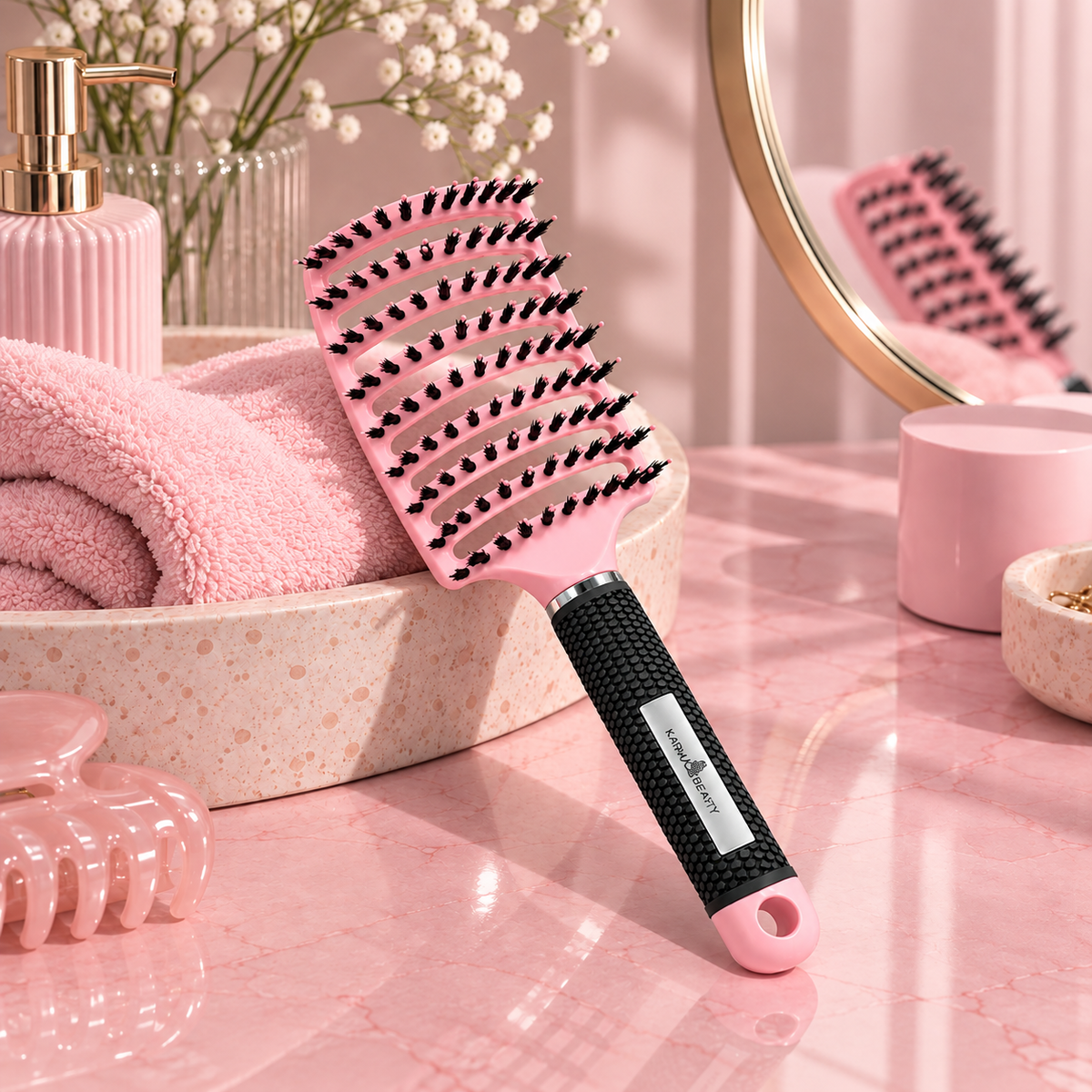 Vented & Curved Detangle Brush – view 6