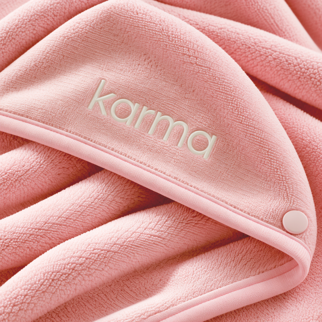 Glow Down Microfiber Hair Towel – view 4