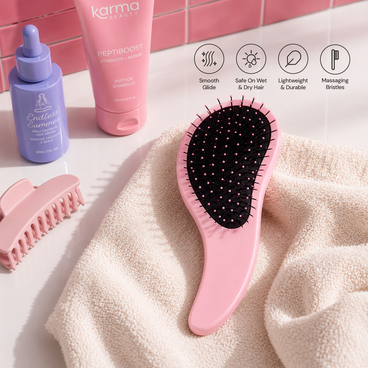 Wet Hair Detangle Brush – view 2