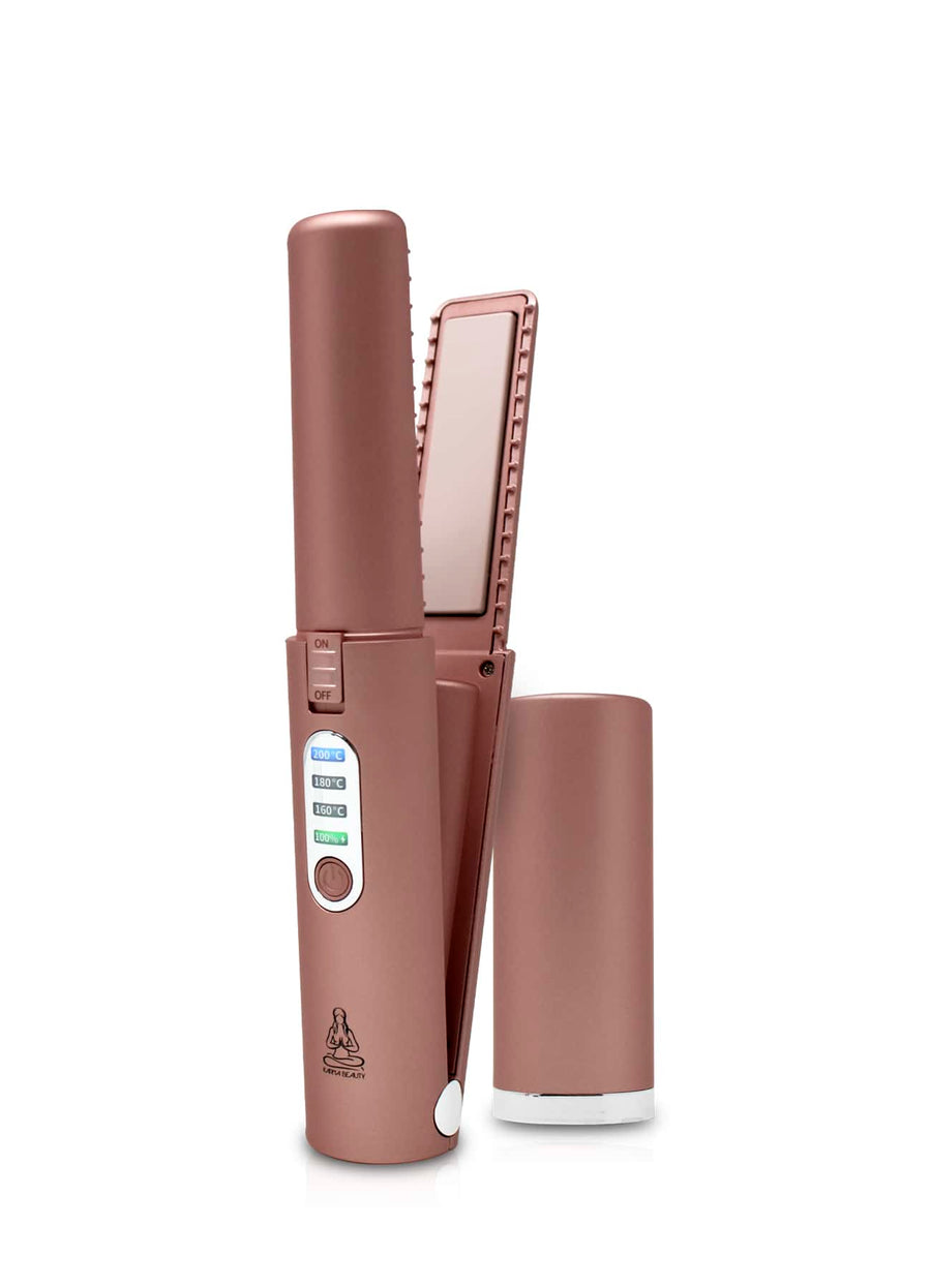 Style & Go Portable Cordless Hair Straightener for On-the-Go Styling